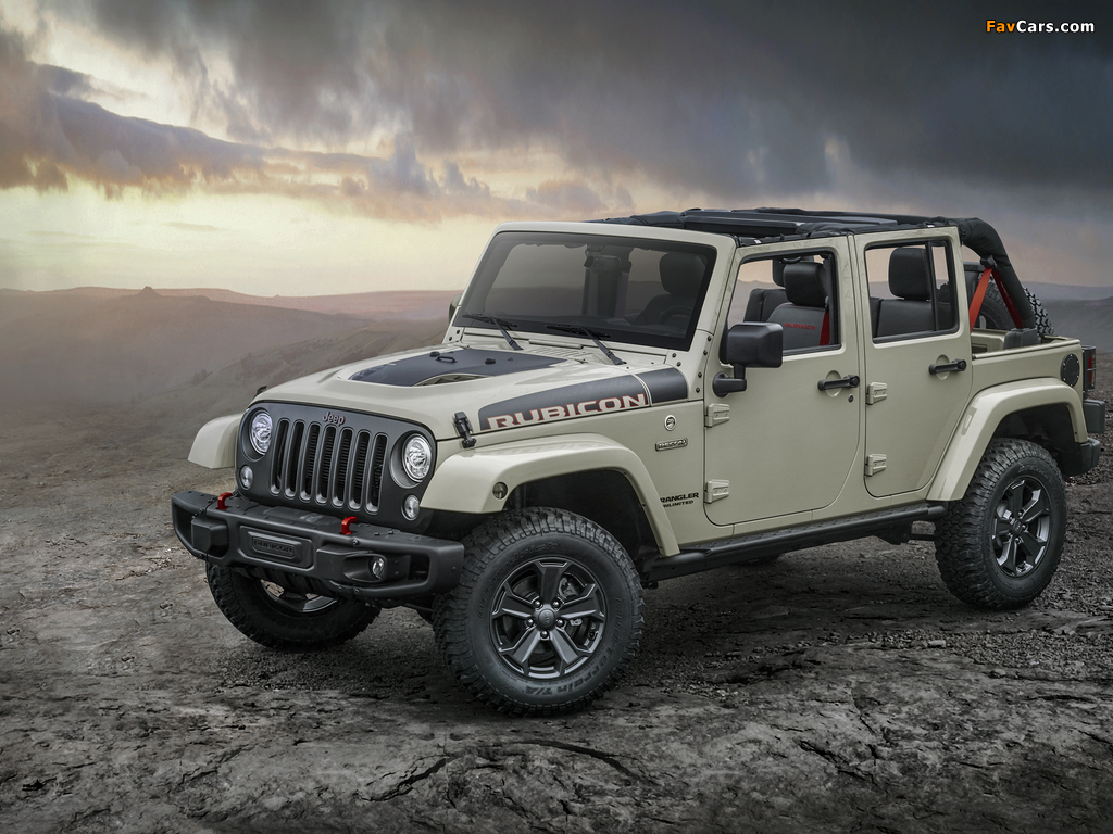 Jeep Wrangler Unlimited Rubicon Recon (JK) 2017 wallpapers (1024 x 768)