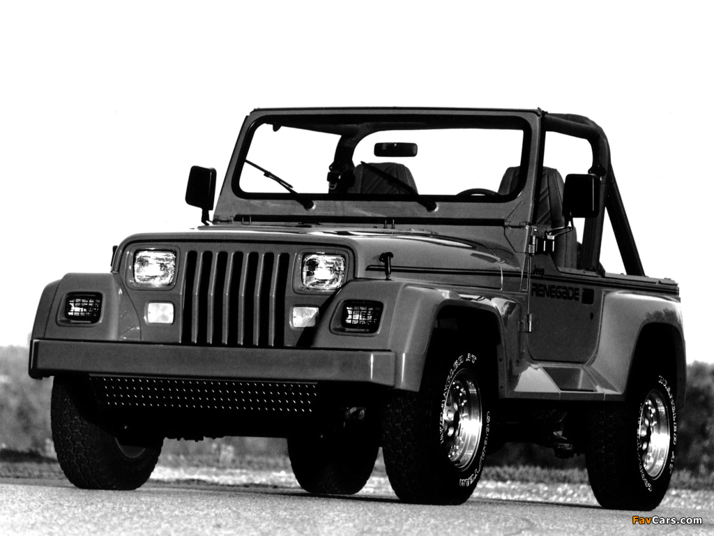 Photos of Jeep Wrangler Renegade (YJ) 1991–94 (1024 x 768)