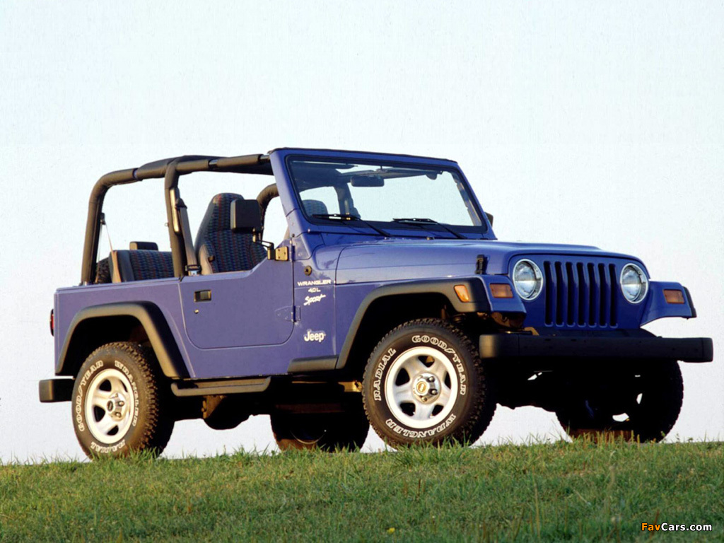 Photos of Jeep Wrangler Sport (TJ) 1997–2006 (1024 x 768)