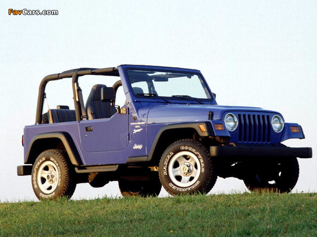 Photos of Jeep Wrangler Sport (TJ) 1997–2006 (640 x 480)