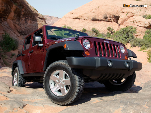 Photos of Jeep Wrangler Unlimited Rubicon (JK) 2006–10 (640 x 480)