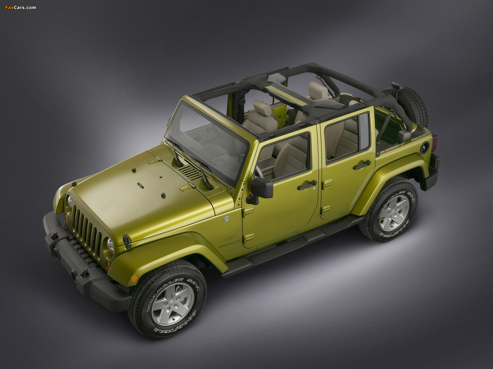 Photos of Jeep Wrangler Unlimited Sahara (JK) 2006–10 (1600 x 1200)