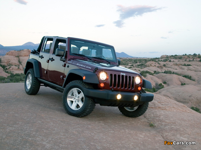 Photos of Jeep Wrangler Unlimited Rubicon (JK) 2006–10 (640 x 480)