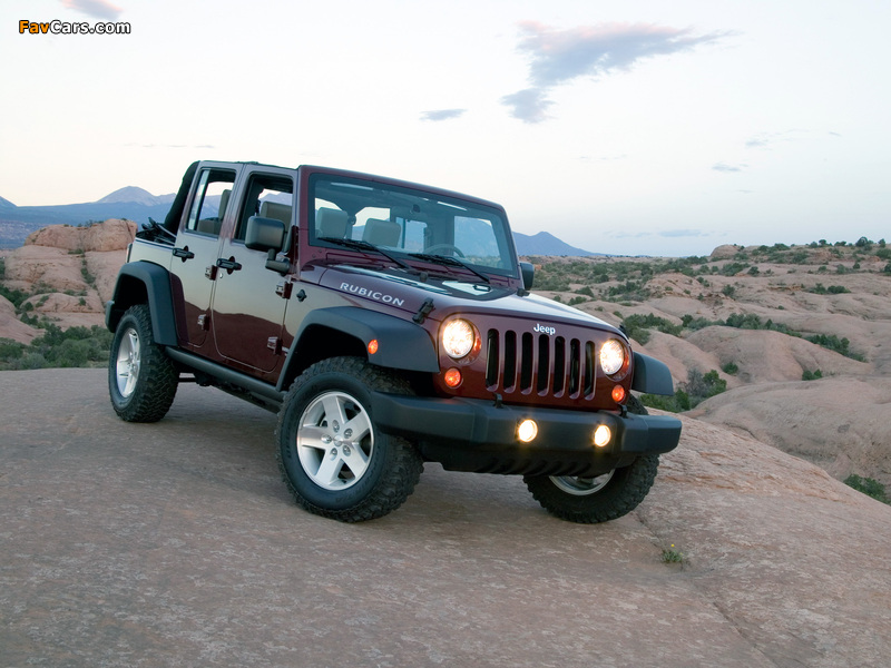 Photos of Jeep Wrangler Unlimited Rubicon (JK) 2006–10 (800 x 600)