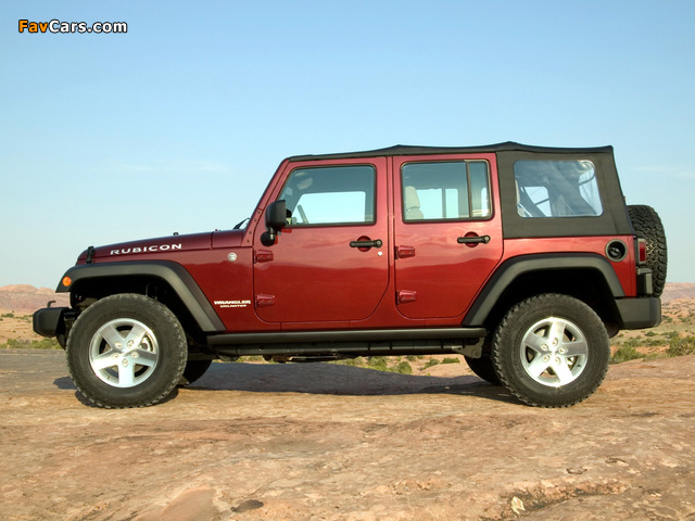 Photos of Jeep Wrangler Unlimited Rubicon (JK) 2006–10 (640 x 480)