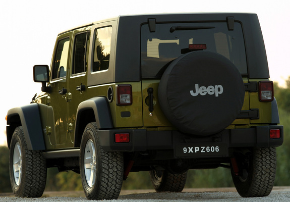 Photos of Jeep Wrangler Unlimited Rubicon EU-spec (JK) 2007