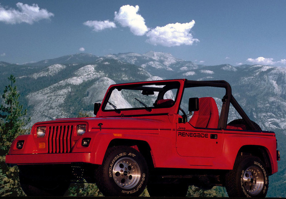 Pictures of Jeep Wrangler Renegade (YJ) 1991–94