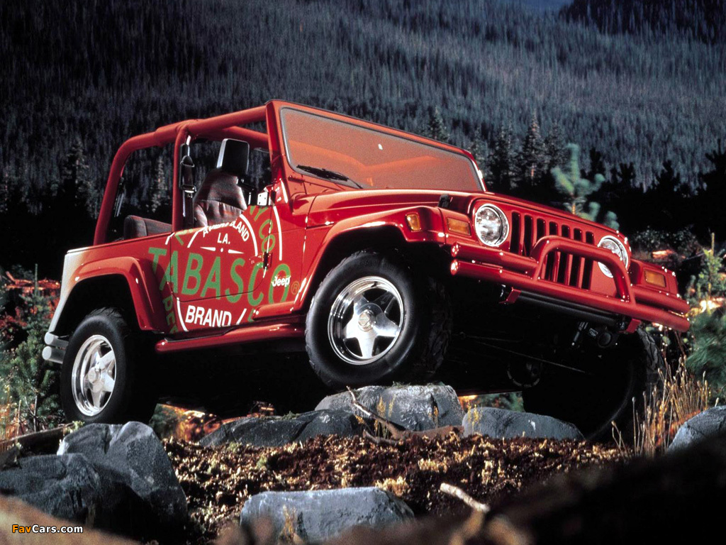 Pictures of Jeep Wrangler Tabasco Concept (TJ) 1997 (1024 x 768)