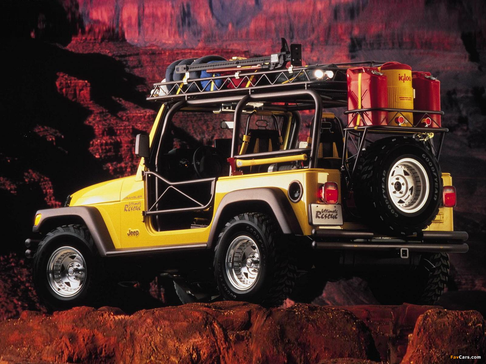 Pictures of Jeep Wrangler Ultimate Rescue Concept (TJ) 1997 (1600 x 1200)