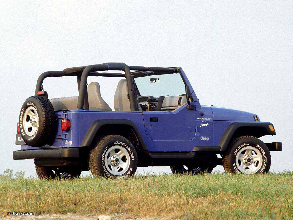 Pictures of Jeep Wrangler Sport (TJ) 1997–2006 (1024 x 768)