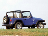 Pictures of Jeep Wrangler Sport (TJ) 1997–2006