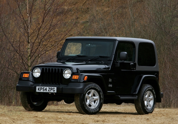 Pictures of Jeep Wrangler Sahara UK-spec (TJ) 2002–06