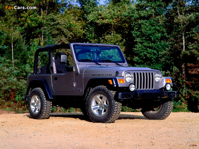 Pictures of Jeep Wrangler Rubicon (TJ) 2002–06 (640 x 480)