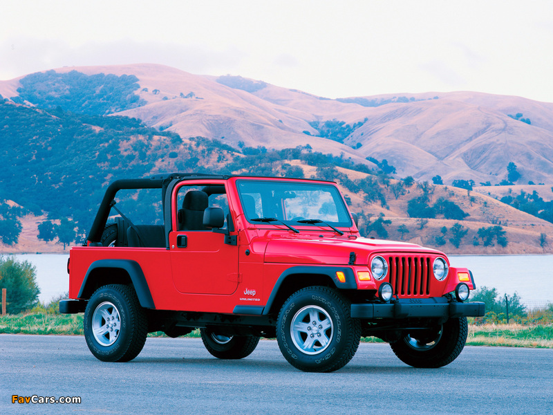 Pictures of Jeep Wrangler Unlimited (TJ) 2005–06 (800 x 600)