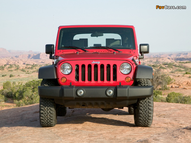 Pictures of Jeep Wrangler Rubicon (JK) 2006–10 (640 x 480)