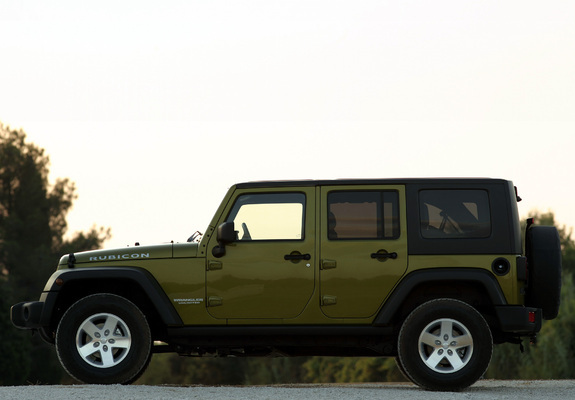 Pictures of Jeep Wrangler Unlimited Rubicon EU-spec (JK) 2007