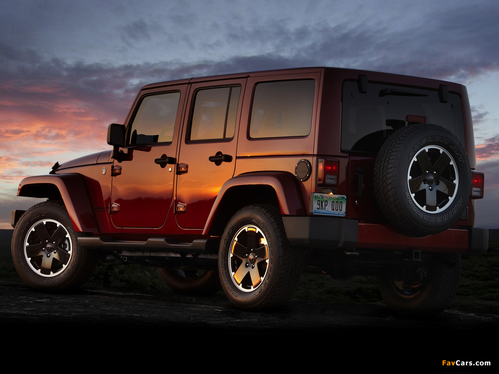 Pictures of Jeep Wrangler Unlimited Altitude (JK) 2012 (1024 x 768)