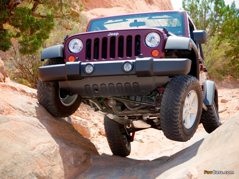 Jeep Wrangler Unlimited Rubicon (JK) 2006–10 wallpapers (800 x 600)
