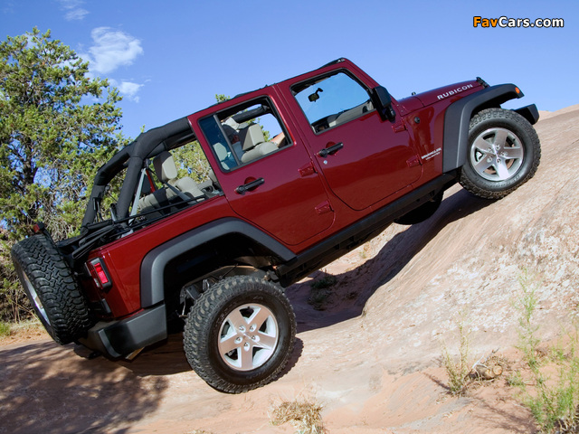 Jeep Wrangler Unlimited Rubicon (JK) 2006–10 wallpapers (640 x 480)