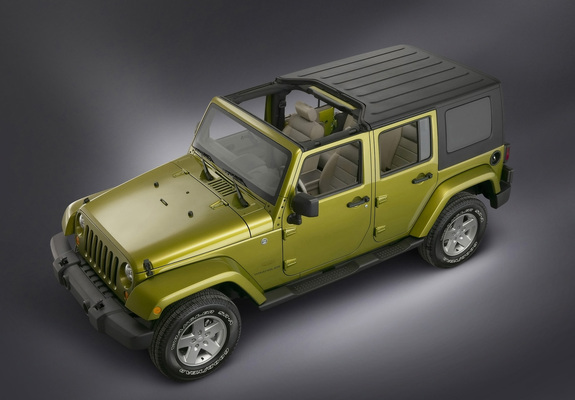 Jeep Wrangler Unlimited Sahara (JK) 2006–10 wallpapers