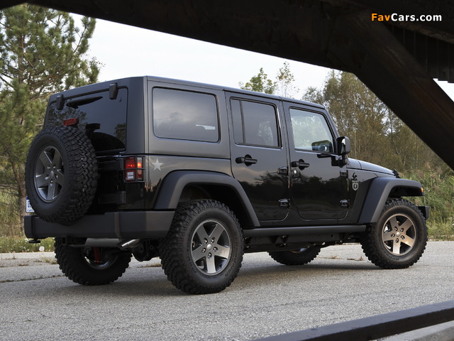 Jeep Wrangler Unlimited Call of Duty: Black Ops (JK) 2010 wallpapers (640 x 480)