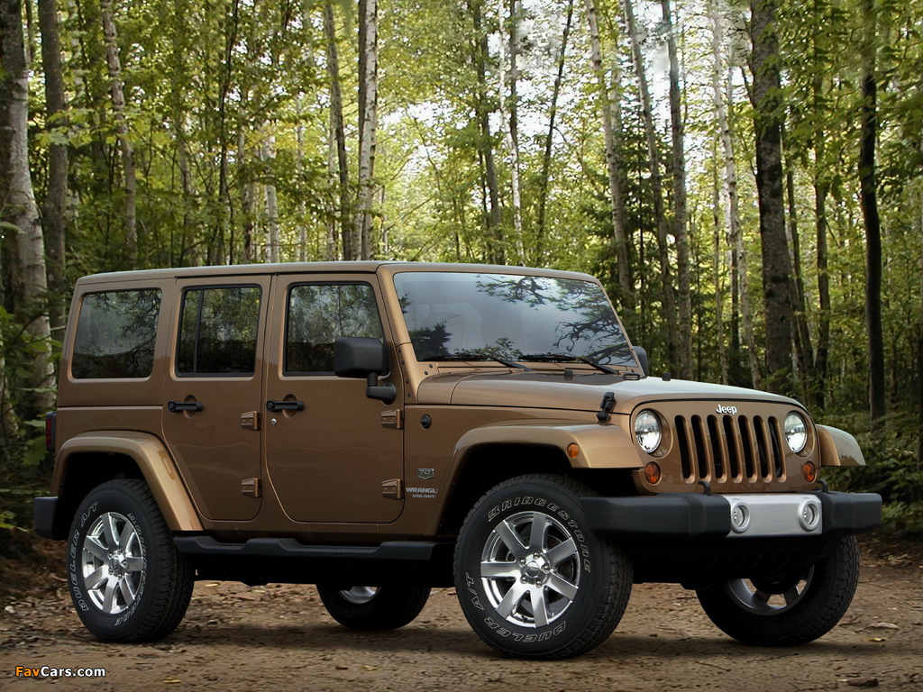 Jeep Wrangler Unlimited 70th Anniversary (JK) 2011 wallpapers (1024 x 768)