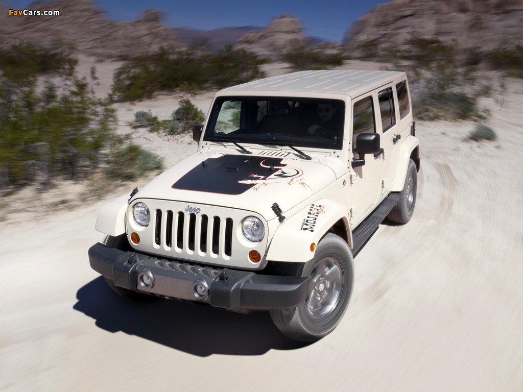 Jeep Wrangler Unlimited Mojave (JK) 2011 wallpapers (1024 x 768)