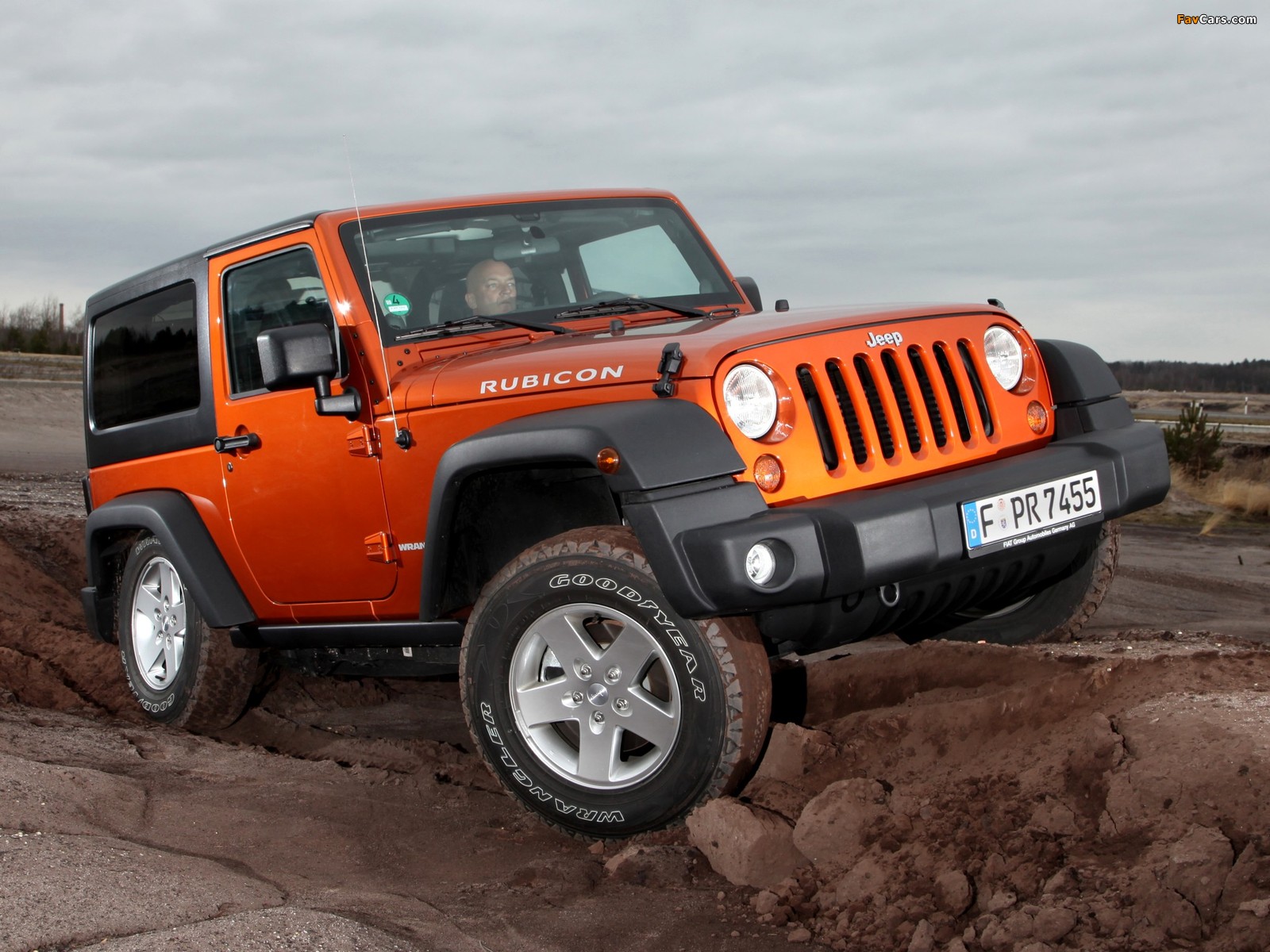 Jeep Wrangler Rubicon EU-spec (JK) 2011 wallpapers (1600 x 1200)