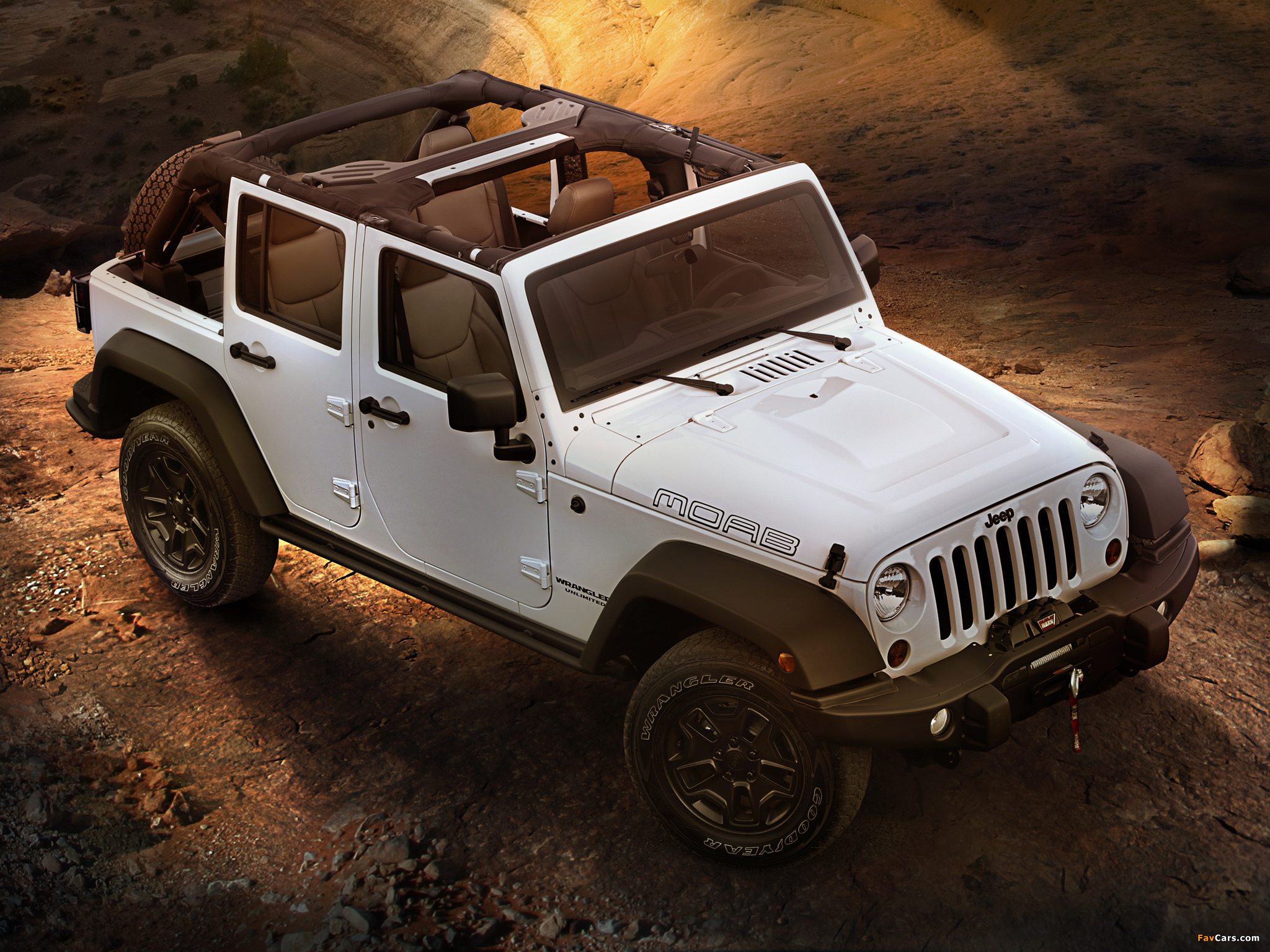Jeep Wrangler Unlimited Moab (JK) 2012 wallpapers (2048 x 1536)