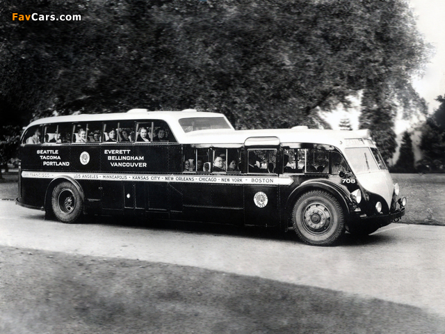 Kenworth Aluminum Bus 1935–36 wallpapers (640 x 480)