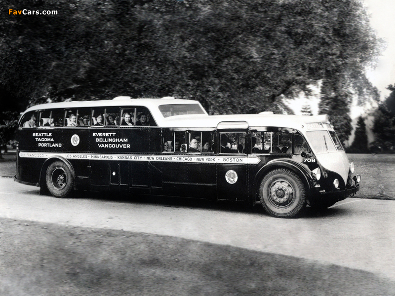 Kenworth Aluminum Bus 1935–36 wallpapers (800 x 600)