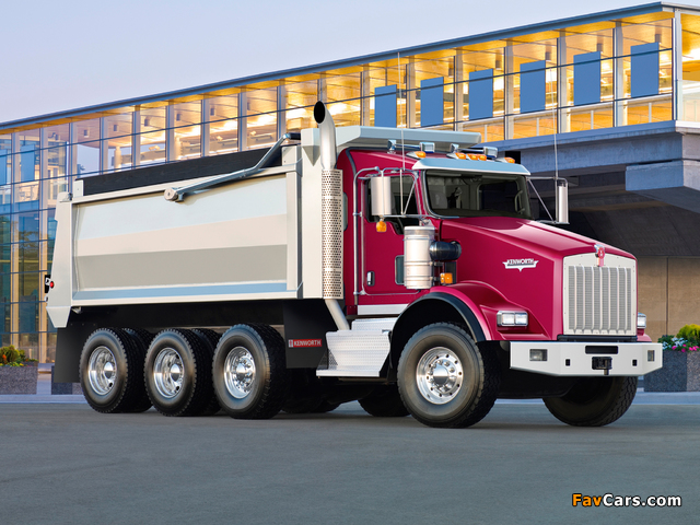 Images of Kenworth T800 Dump Truck 2005 (640 x 480)