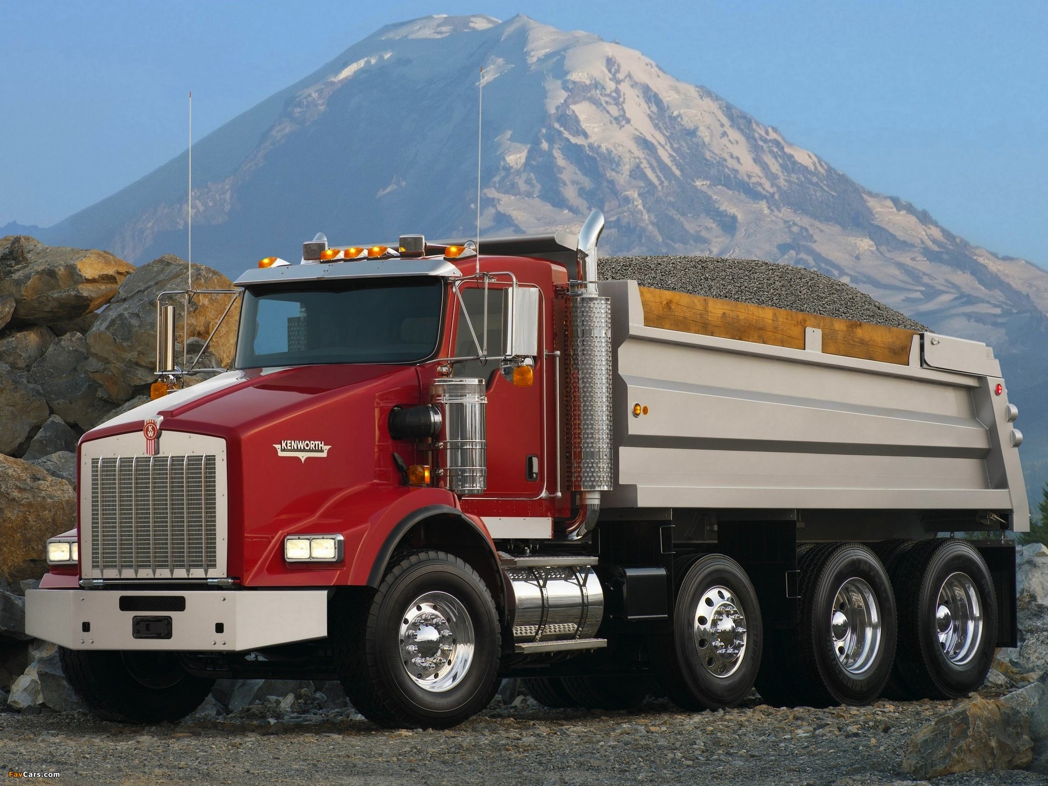 Kenworth T800 Dump Truck 2005 images (2048 x 1536)