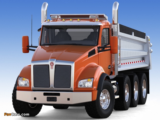 Kenworth T880 Dump Truck 2013 images (640 x 480)