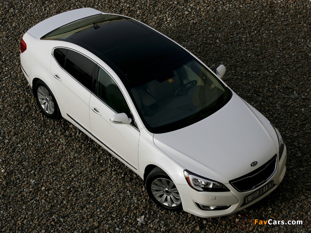 Kia Cadenza 2009–12 photos (640 x 480)