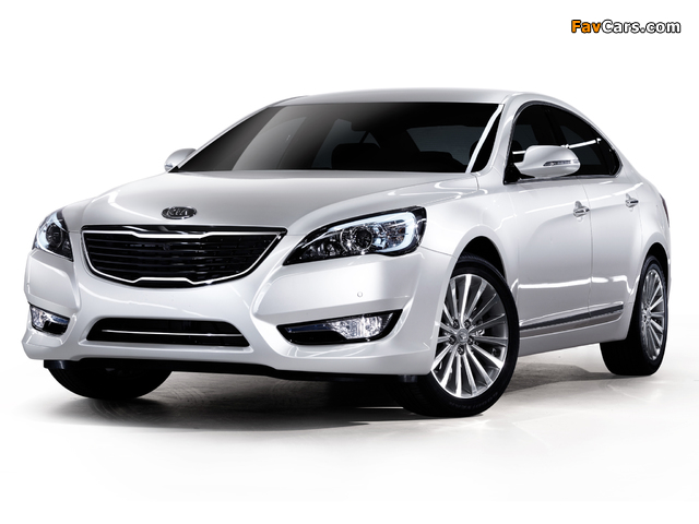 Kia Cadenza 2009–12 pictures (640 x 480)