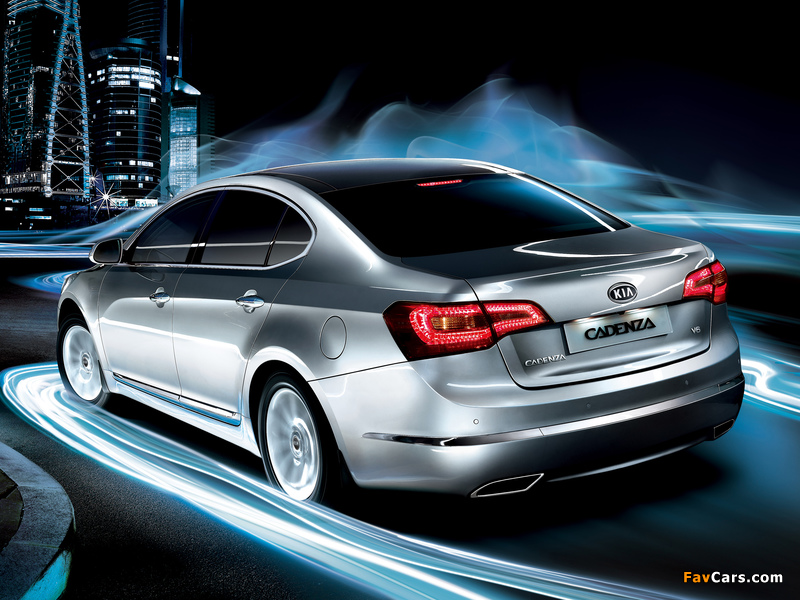 Kia Cadenza 2009–12 wallpapers (800 x 600)