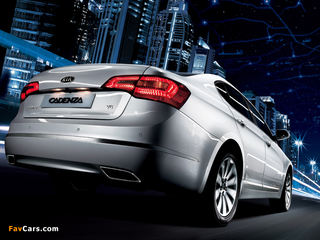 Kia Cadenza 2009–12 wallpapers (640 x 480)