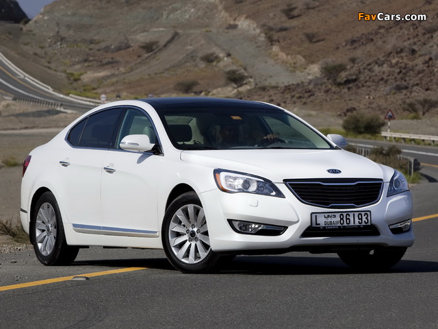 Kia Cadenza 2009–12 wallpapers (640 x 480)