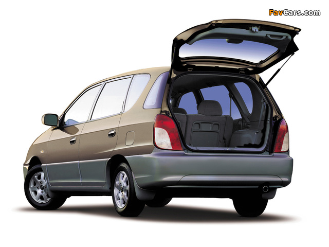 Kia Carens 1999–2002 images (640 x 480)