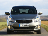 Kia Carens EcoDynamics UK-spec 2013 photos