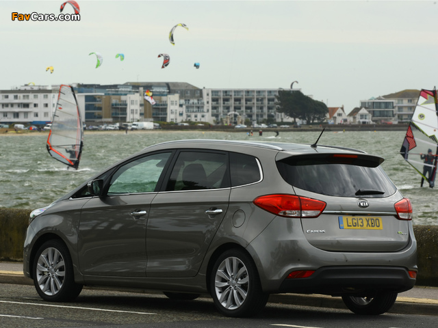 Kia Carens EcoDynamics UK-spec 2013 photos (640 x 480)