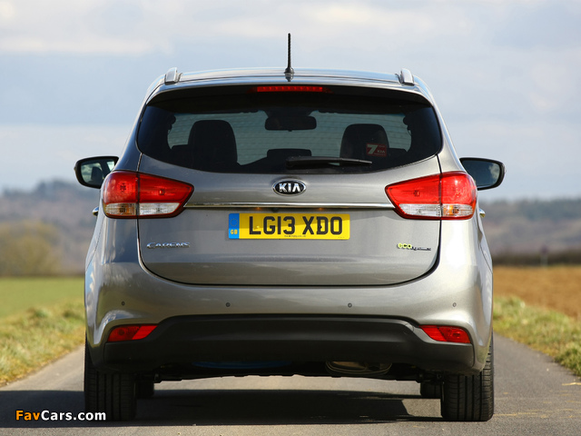 Kia Carens EcoDynamics UK-spec 2013 wallpapers (640 x 480)