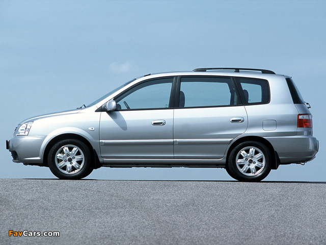 Pictures of Kia Carens 2002–06 (640 x 480)