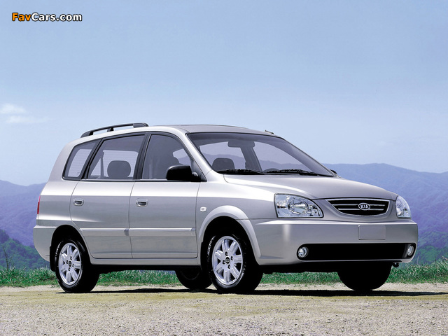 Pictures of Kia Carens 2002–06 (640 x 480)