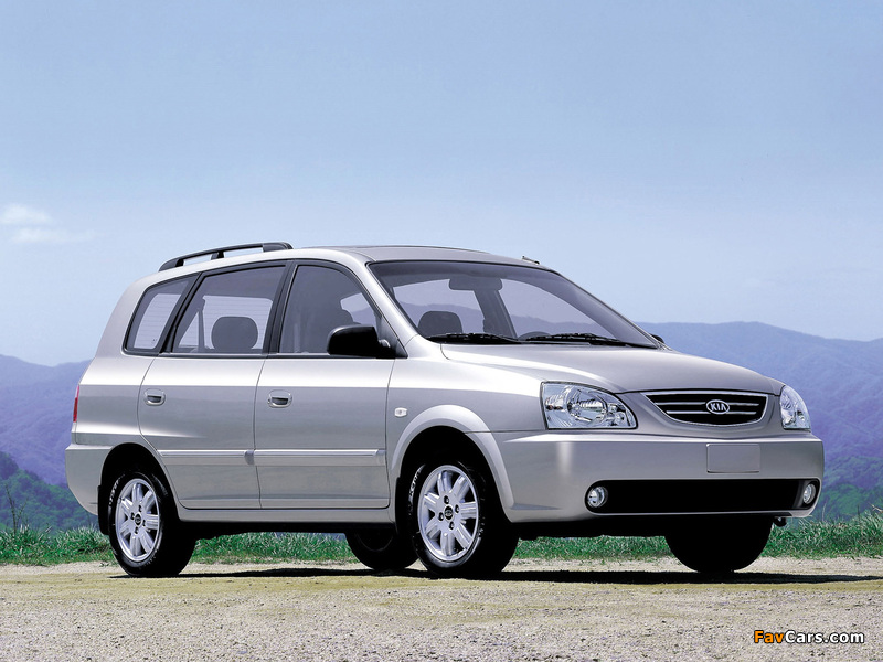 Pictures of Kia Carens 2002–06 (800 x 600)