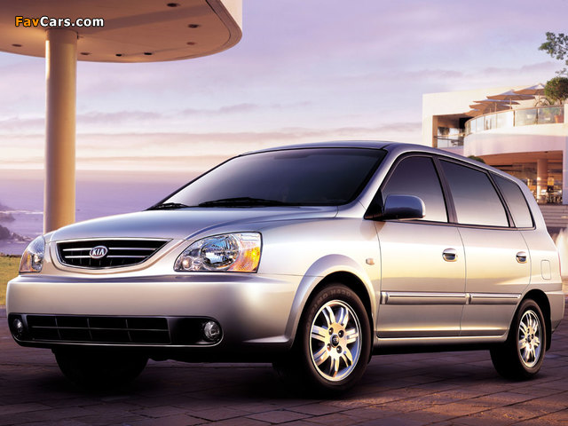 Pictures of Kia Carens 2002–06 (640 x 480)