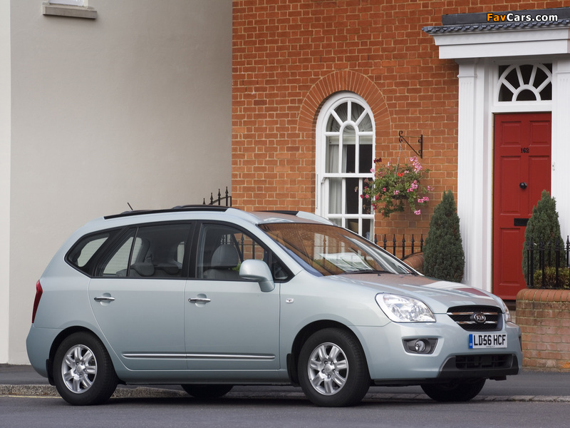 Pictures of Kia Carens UK-spec (UN) 2006–10 (800 x 600)