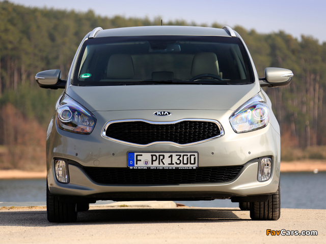 Kia Carens EcoDynamics 2013 wallpapers (640 x 480)