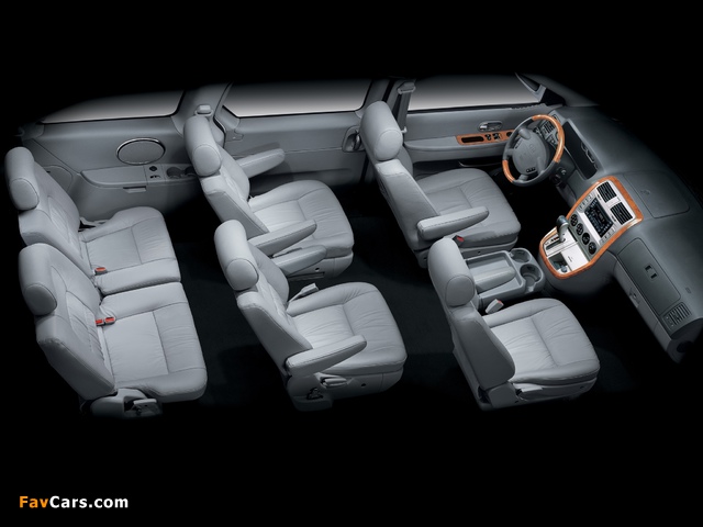 Images of Kia Carnival 2002–06 (640 x 480)